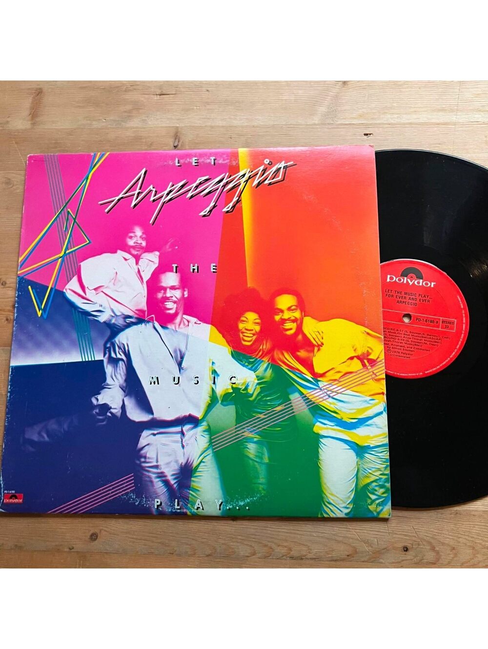 Arpeggio - Let the Music Play 33rpm VG+ VR23